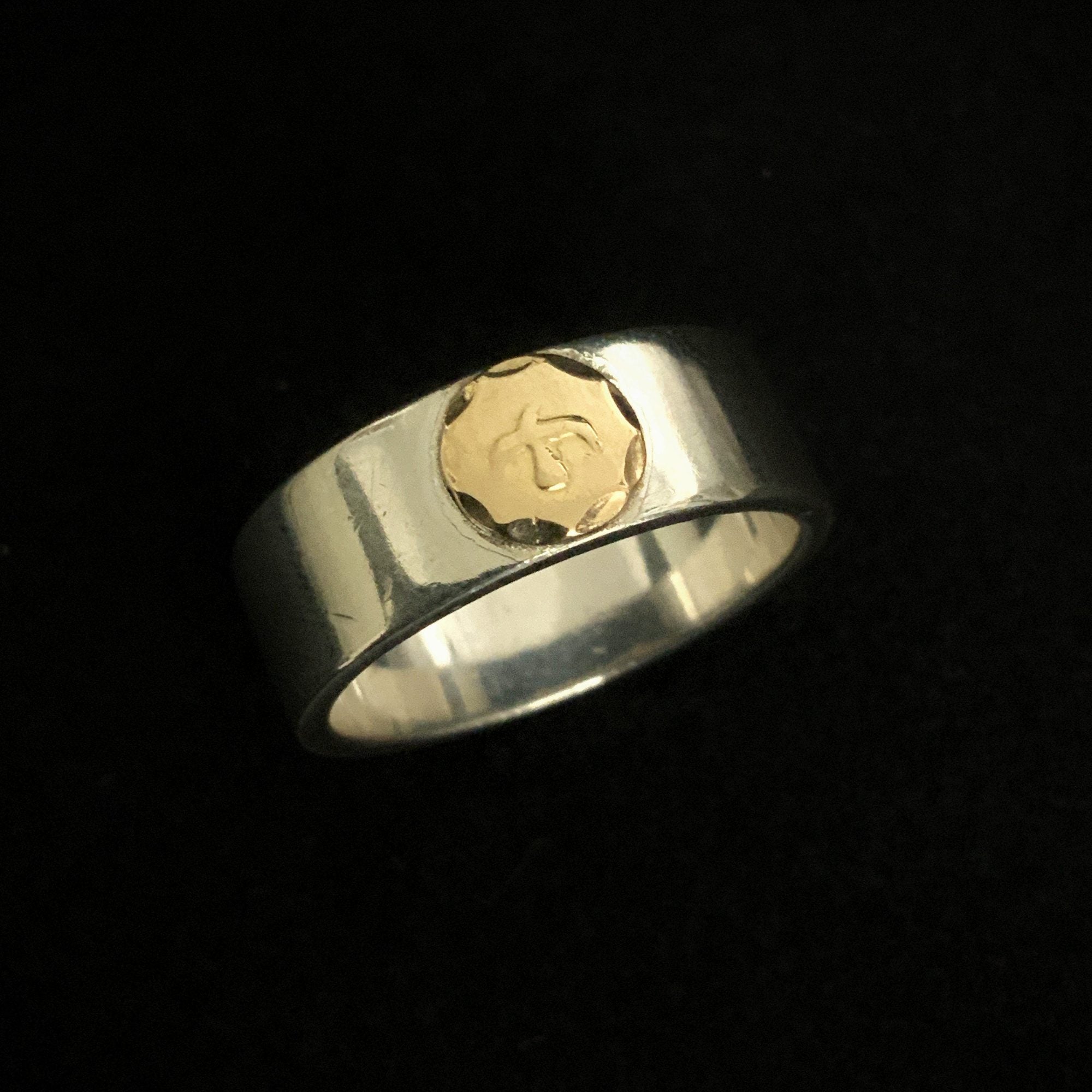 Goro's handcrafted sterling silver and gold rings