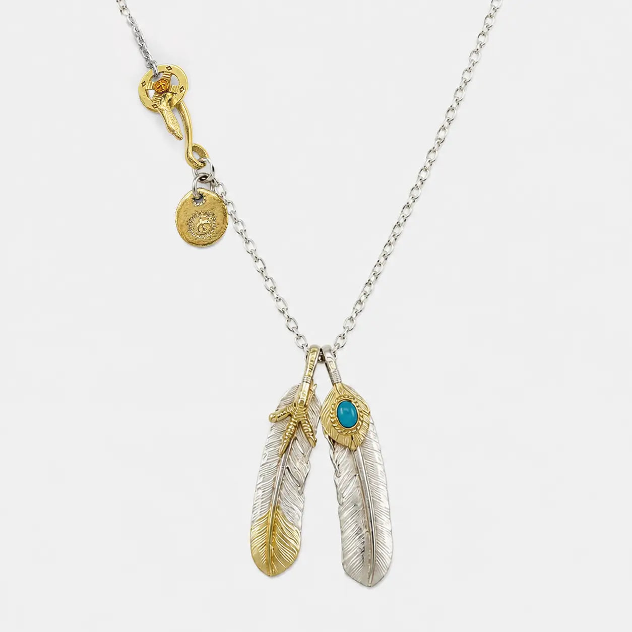 18K Gold Feathers — Ginza Silver