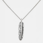 BWL Graffiti Feather Pendant
