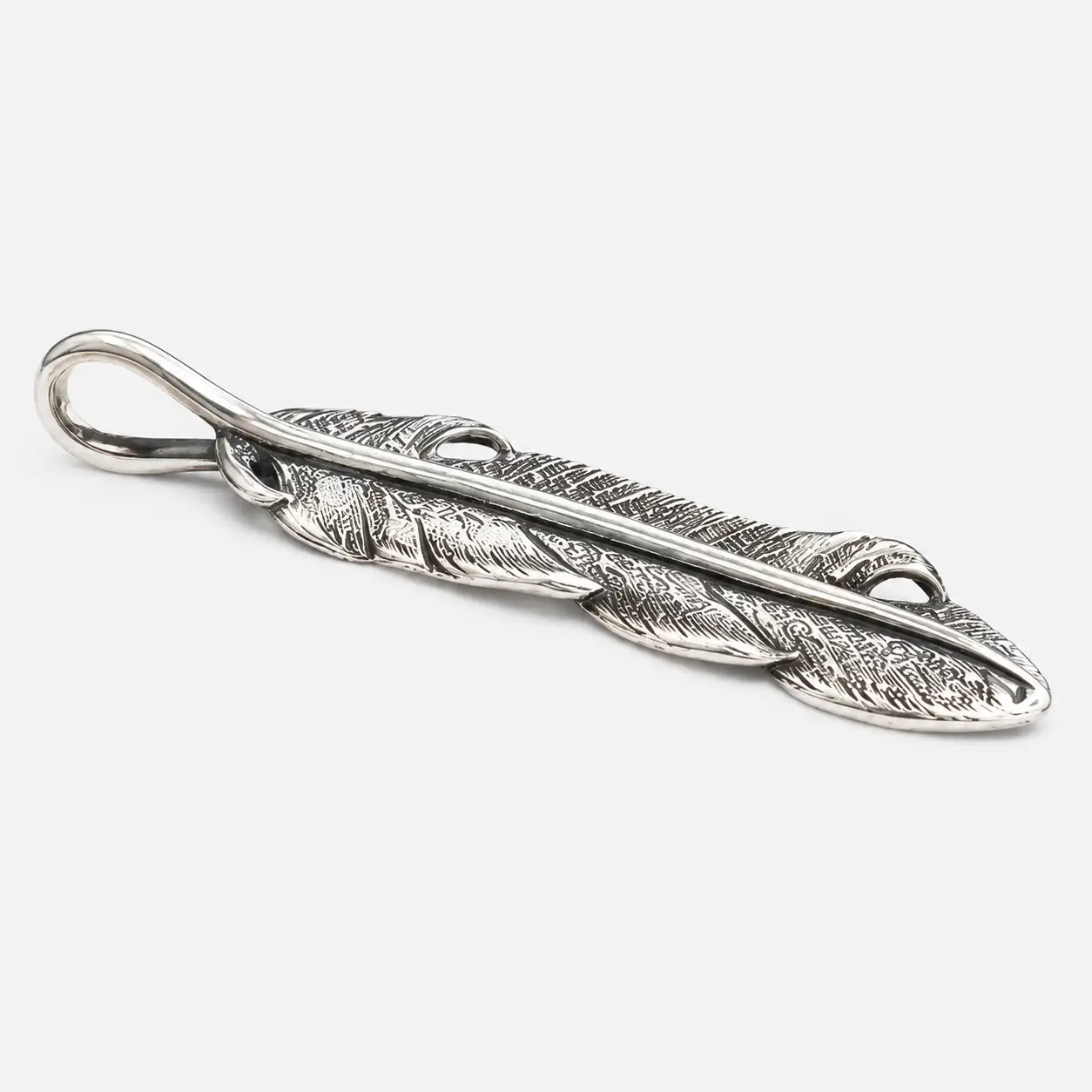 BWL Graffiti Feather Pendant