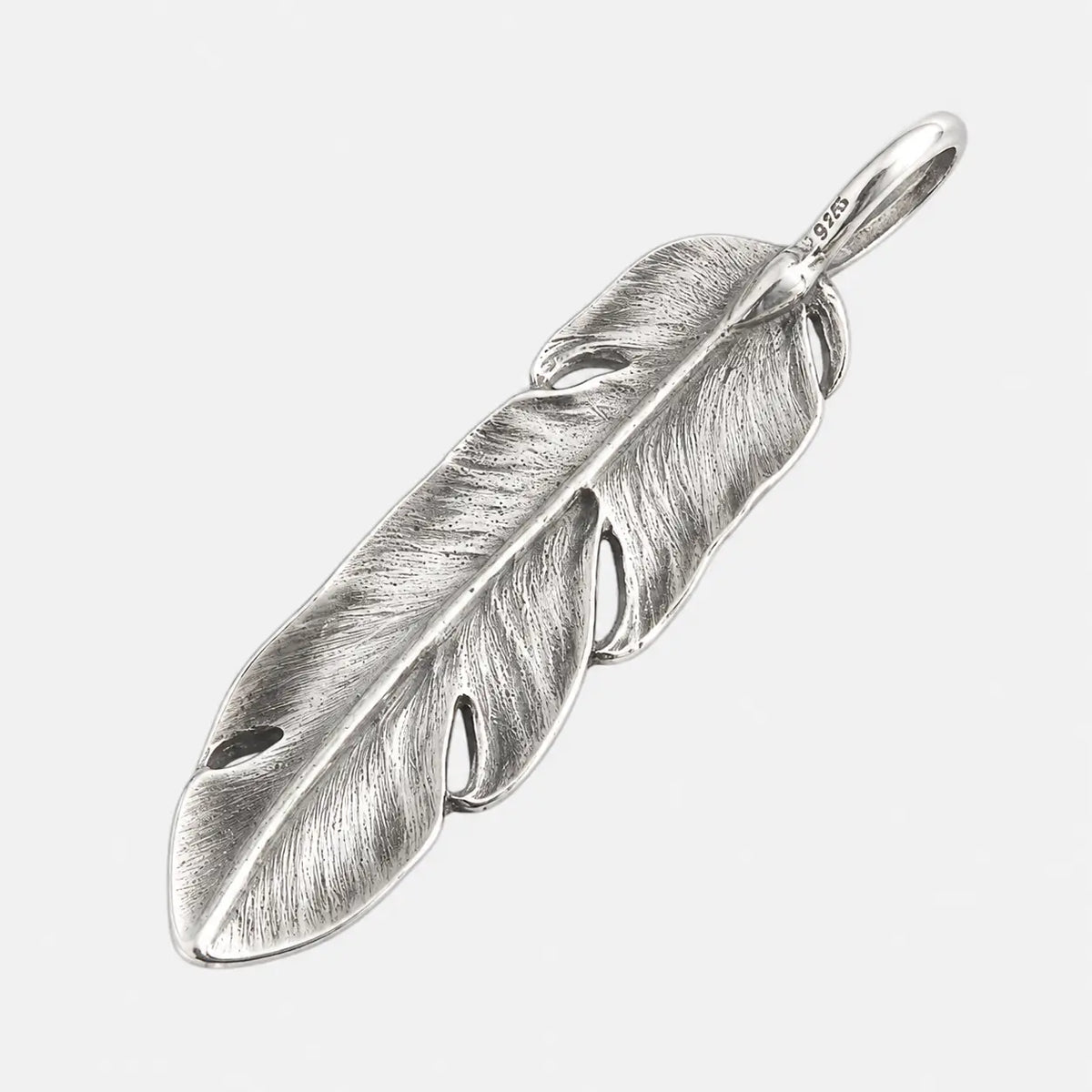 BWL Graffiti Feather Pendant