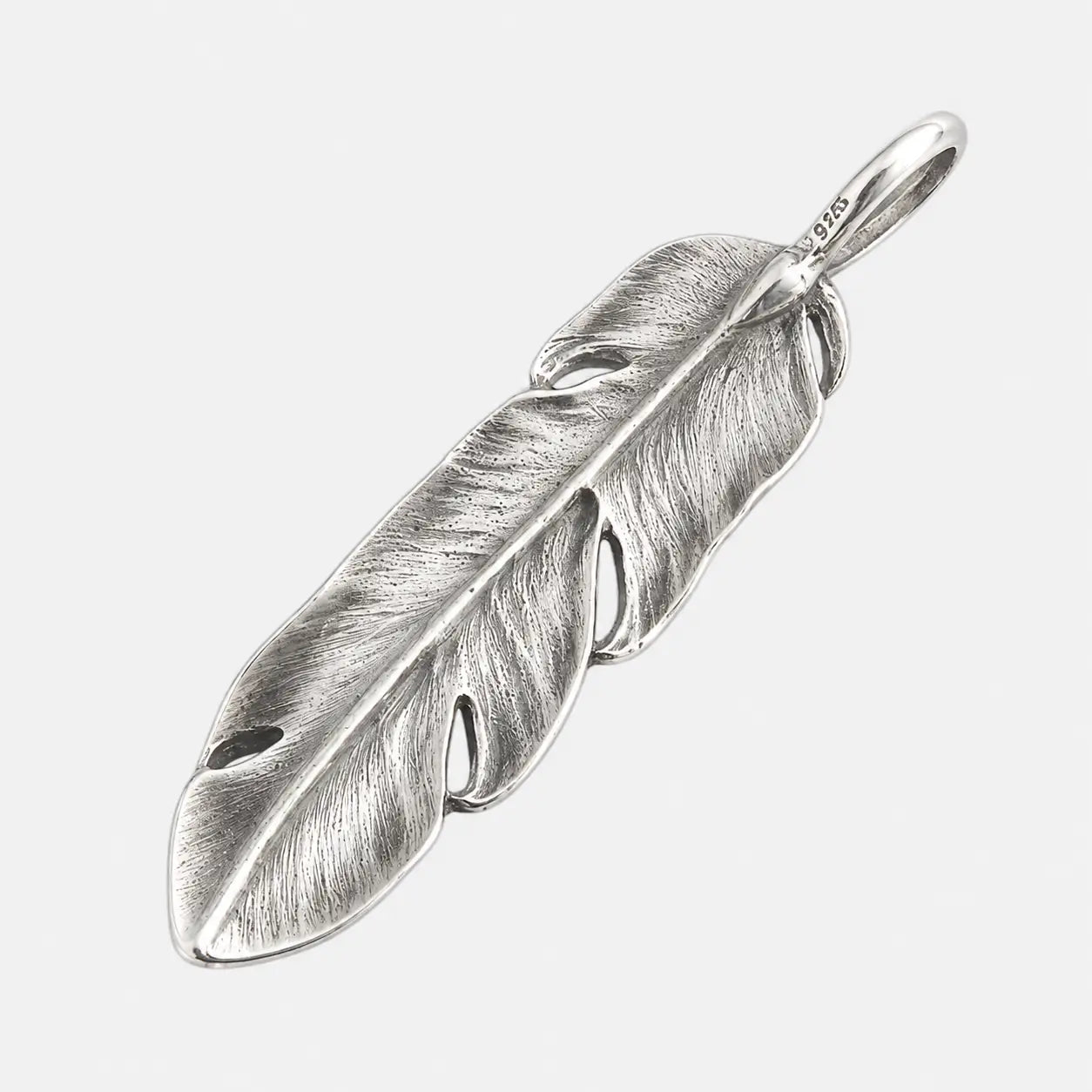 BWL Graffiti Feather Pendant