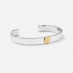 First Arrow's 18K Gold "Sunburst" 8mm Standard Bangle