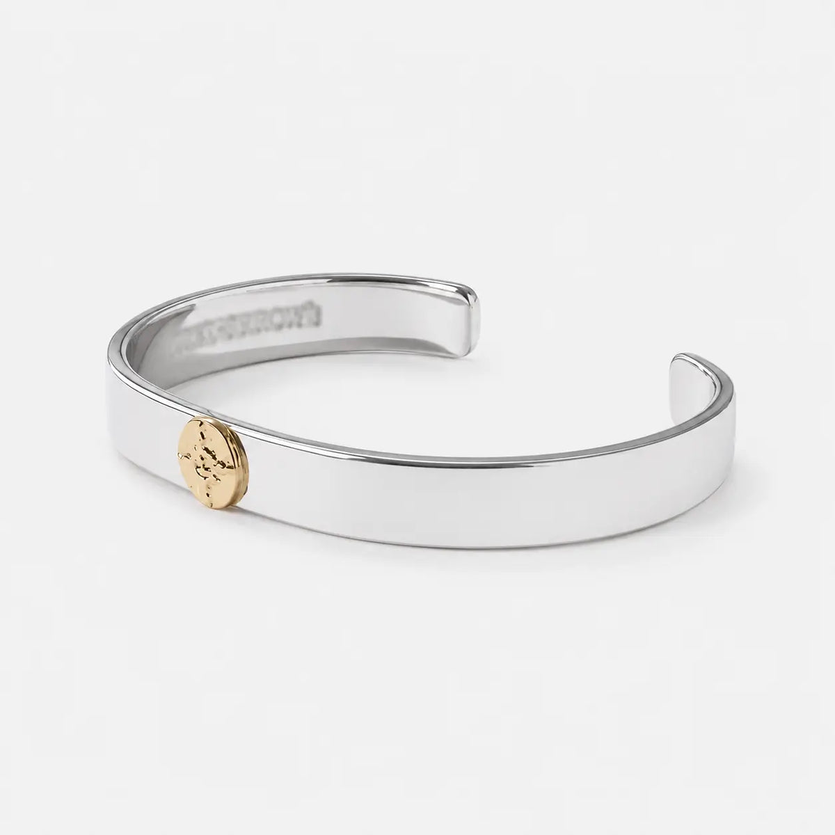 First Arrow's 18K Gold "Sunburst" 8mm Standard Bangle
