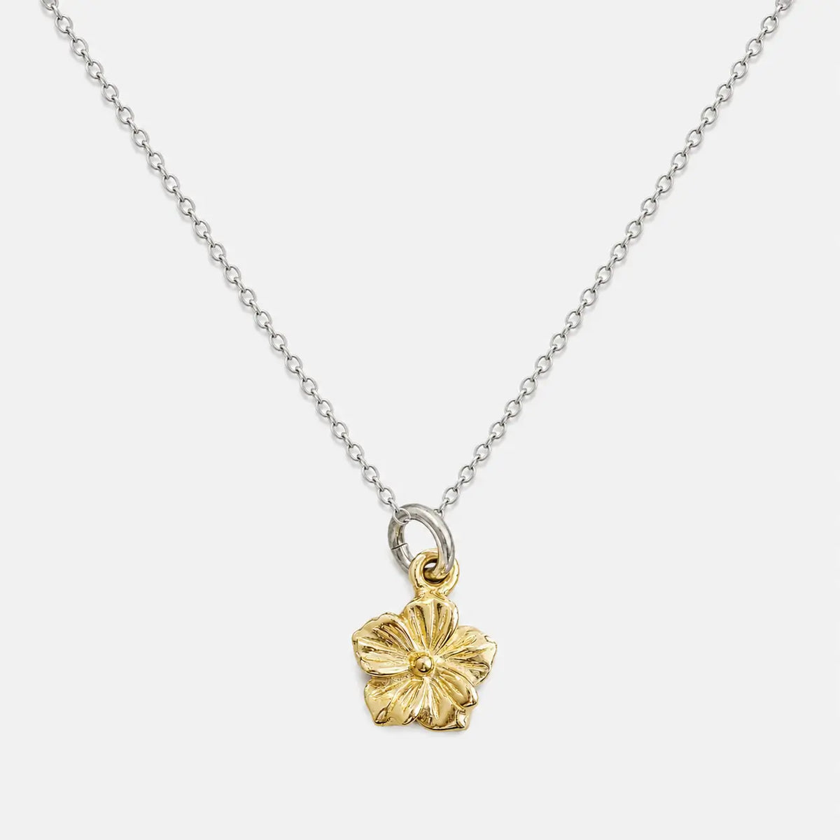 First Arrow's All K18 Flower Metal Pendant (M)