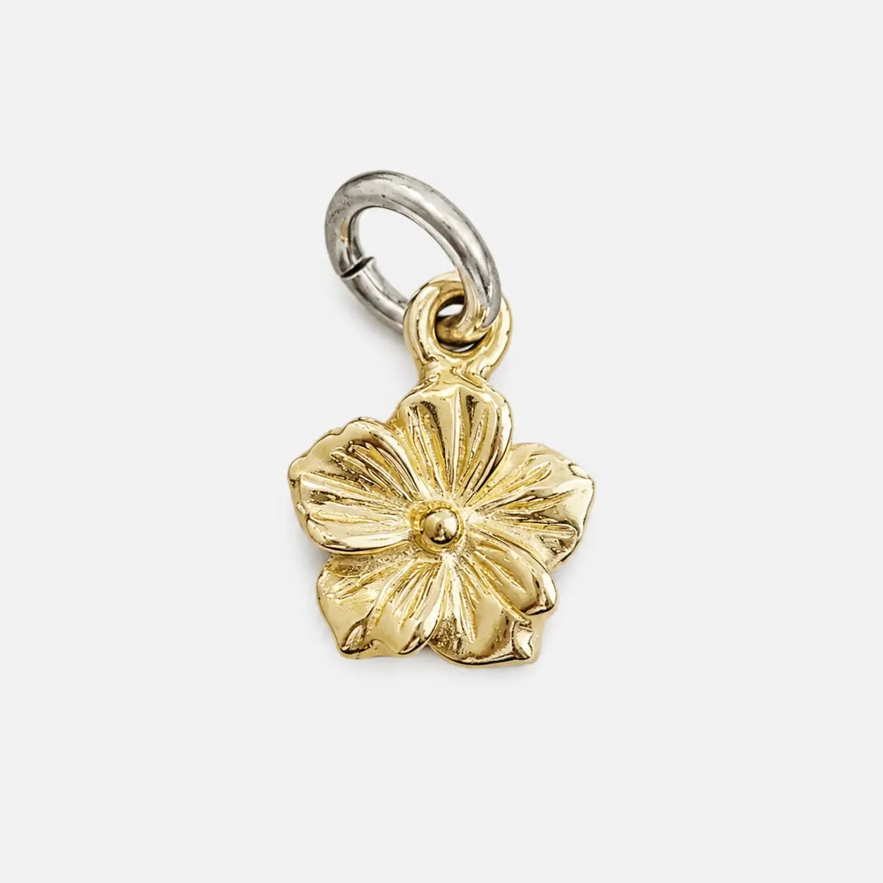 First Arrow's All K18 Flower Metal Pendant (M)