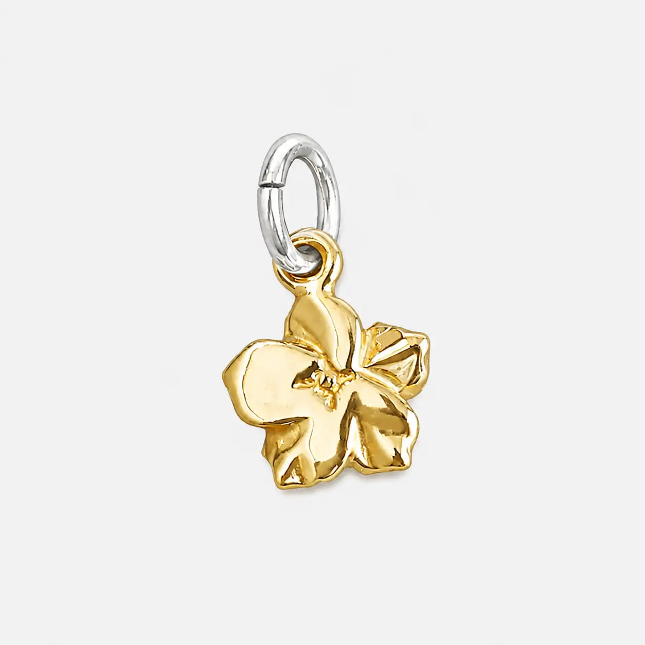 First Arrow's All K18 Flower Metal Pendant (M)