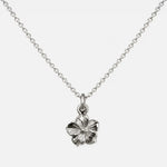 First Arrow's Silver Flower Metal Pendant (M)