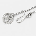 First Arrow's Size Small Silver Chain With Medicine Wheel