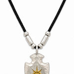Goros Arrowhead Leather Cord Setup Necklace