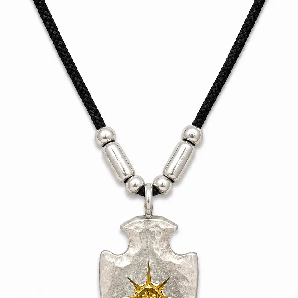 Goros Arrowhead Leather Cord Setup Necklace