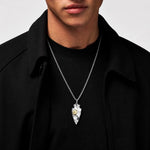 Goros Arrowhead With K18 Gold Facing Right - Small