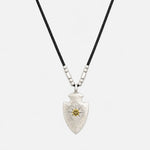 Goros Arrowhead With K18 Gold (L) and Silver Beads Setup