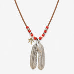 Goros Double Silver Feathers (Plain and Top Feather) Setup