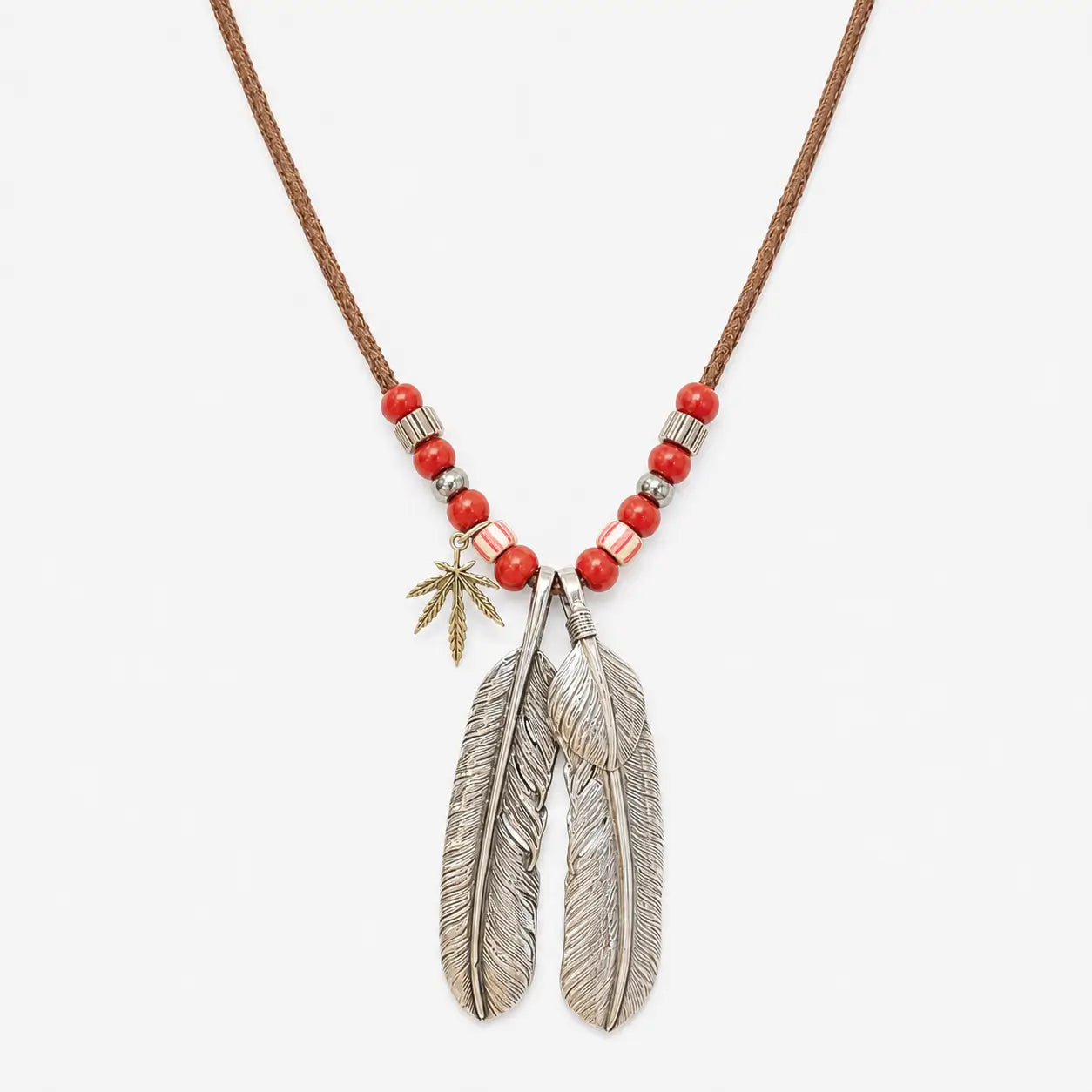 Goros Double Silver Feathers (Plain and Top Feather) Setup