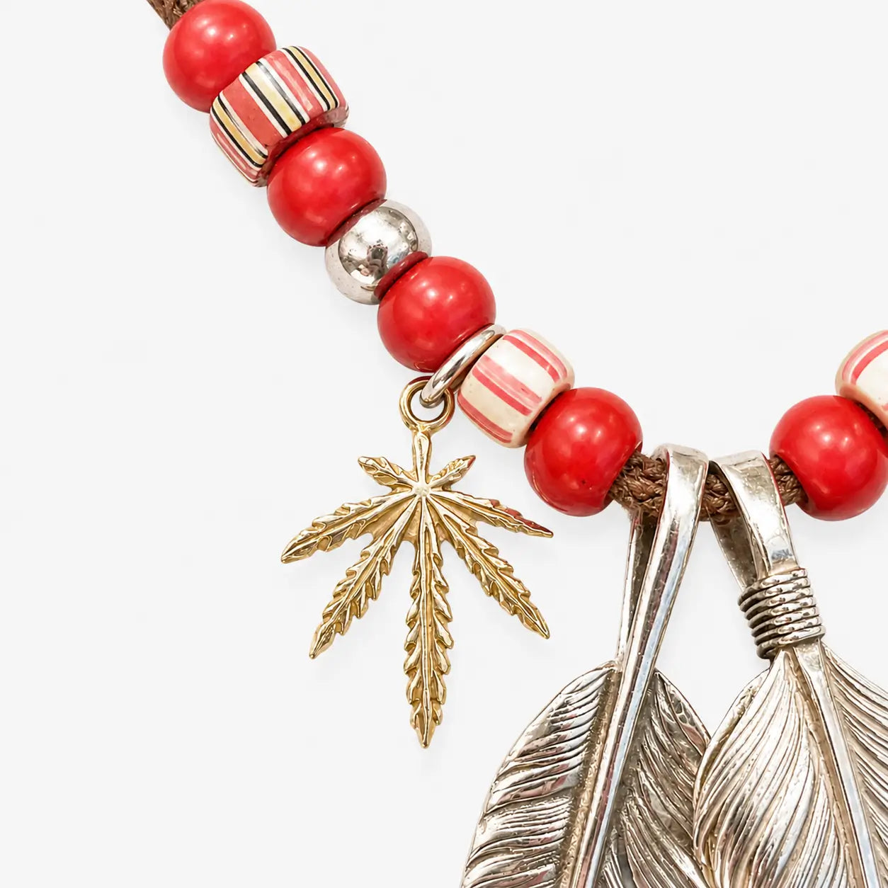 Goros Double Silver Feathers (Plain and Top Feather) Setup
