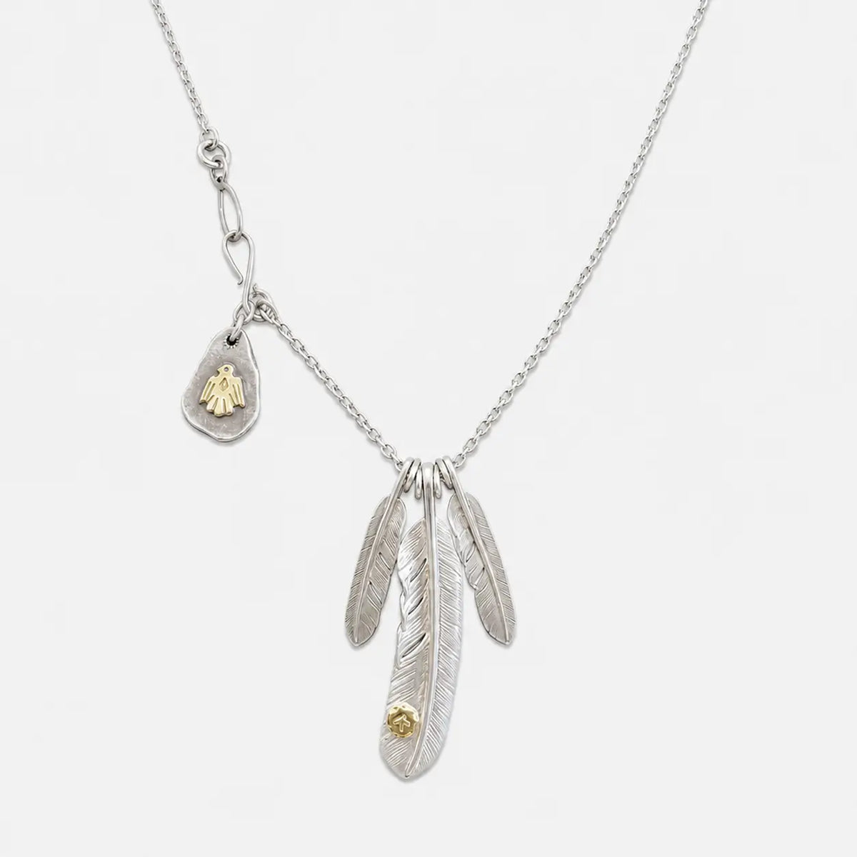 Goros Feather With Hook Chain Setup