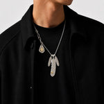 Goros Feather With Hook Chain Setup