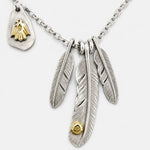 Goros Feather With Hook Chain Setup