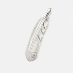 Goros Feather With Silver Claw - Facing Right