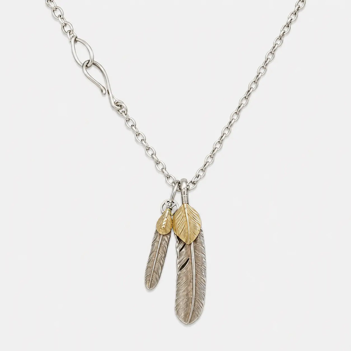 Goros Gold Top Feather and Heart Wheel Feather Setup
