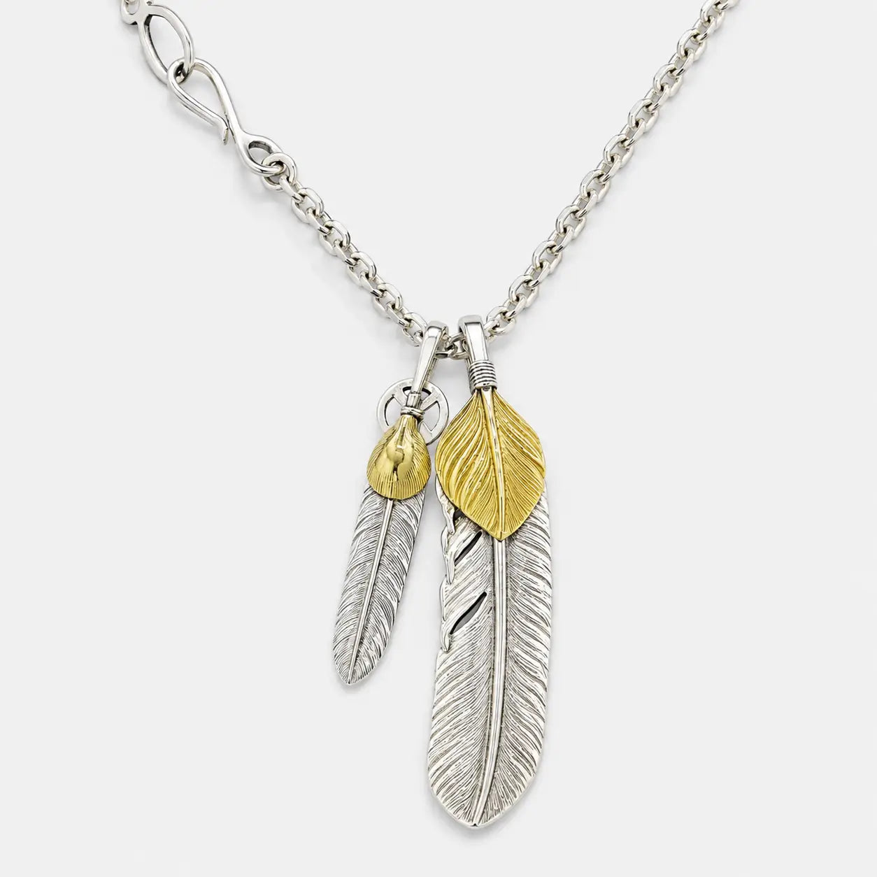Goros Gold Top Feather and Heart Wheel Feather Setup