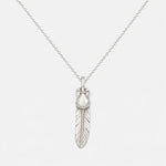 Goros Heart Wheel Feather - Silver
