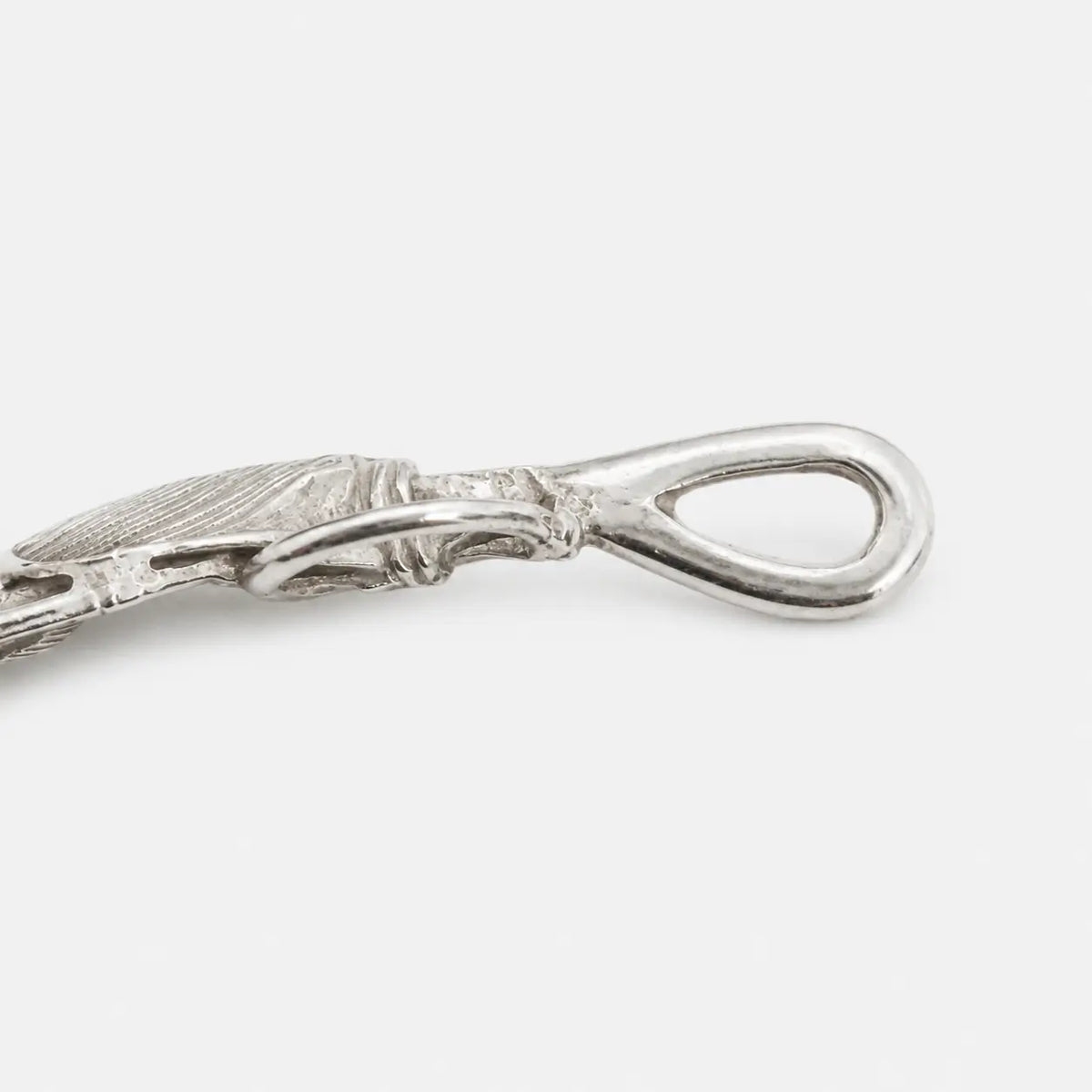 Goros Heart Wheel Feather - Silver