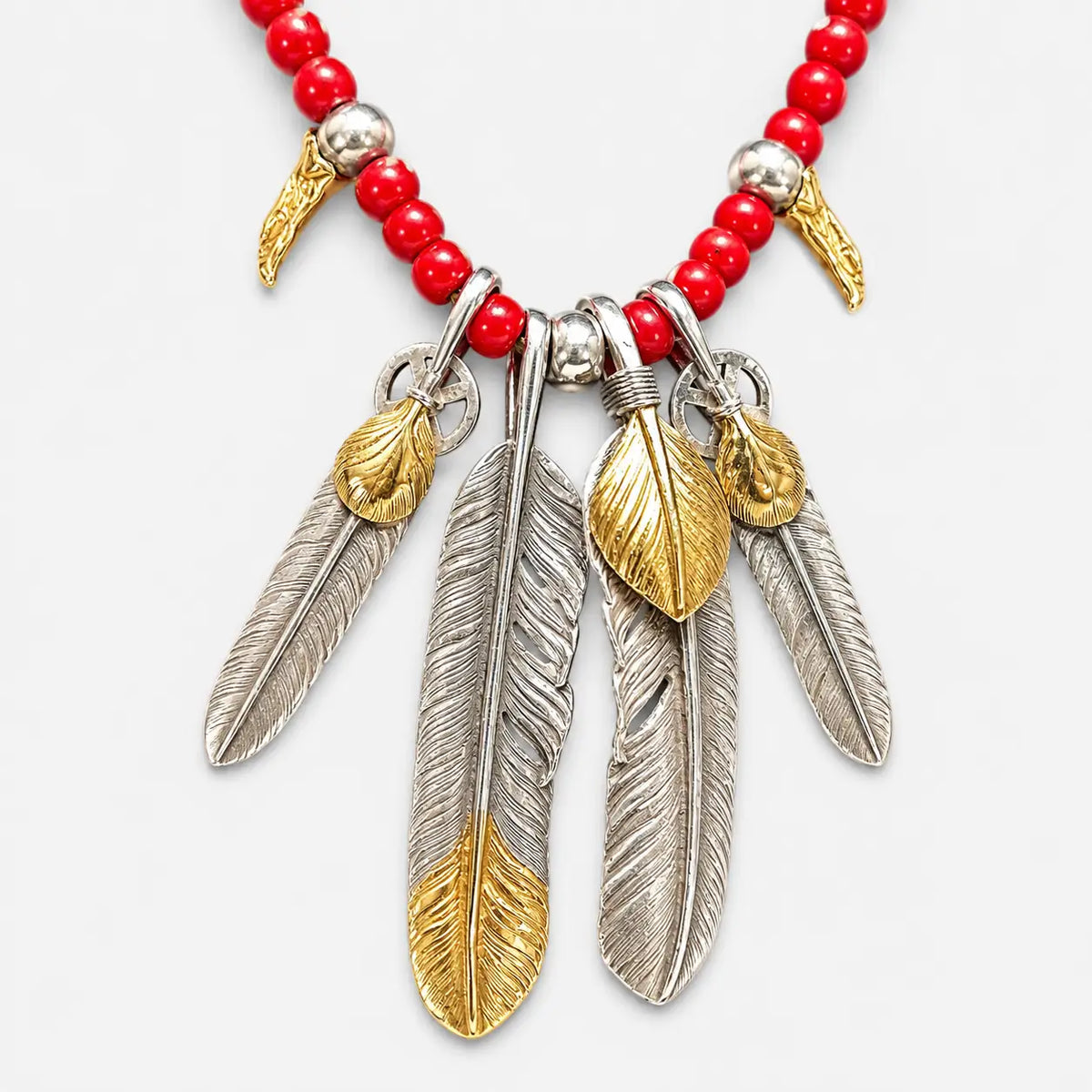 Goros Kimura Red Bead Set