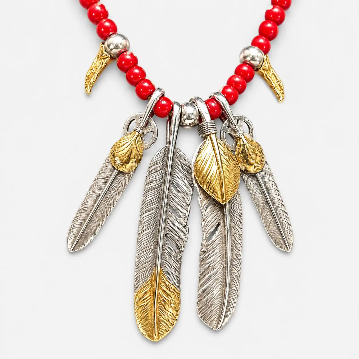 Goros Kimura Red Bead Set