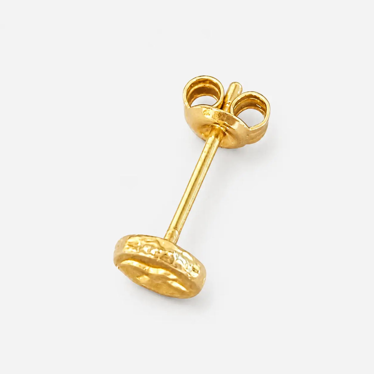 Goros Metal Earrings With 18K Gold