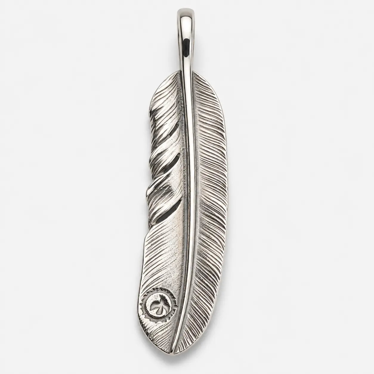 Goros Plain Feather - Facing Left