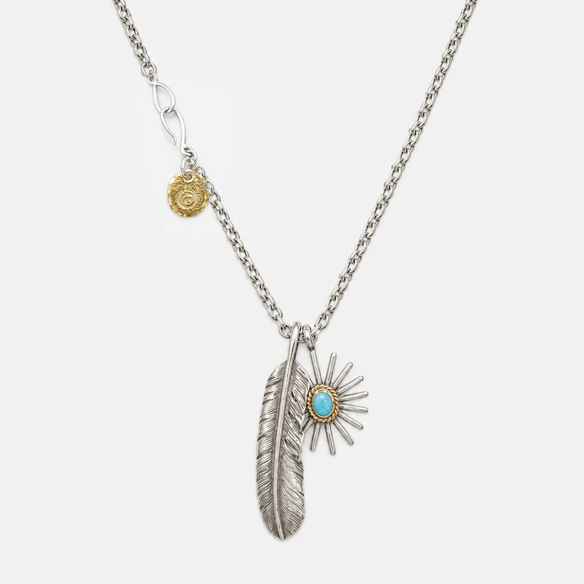Goros Plain Feather With Sea Urchin Setup