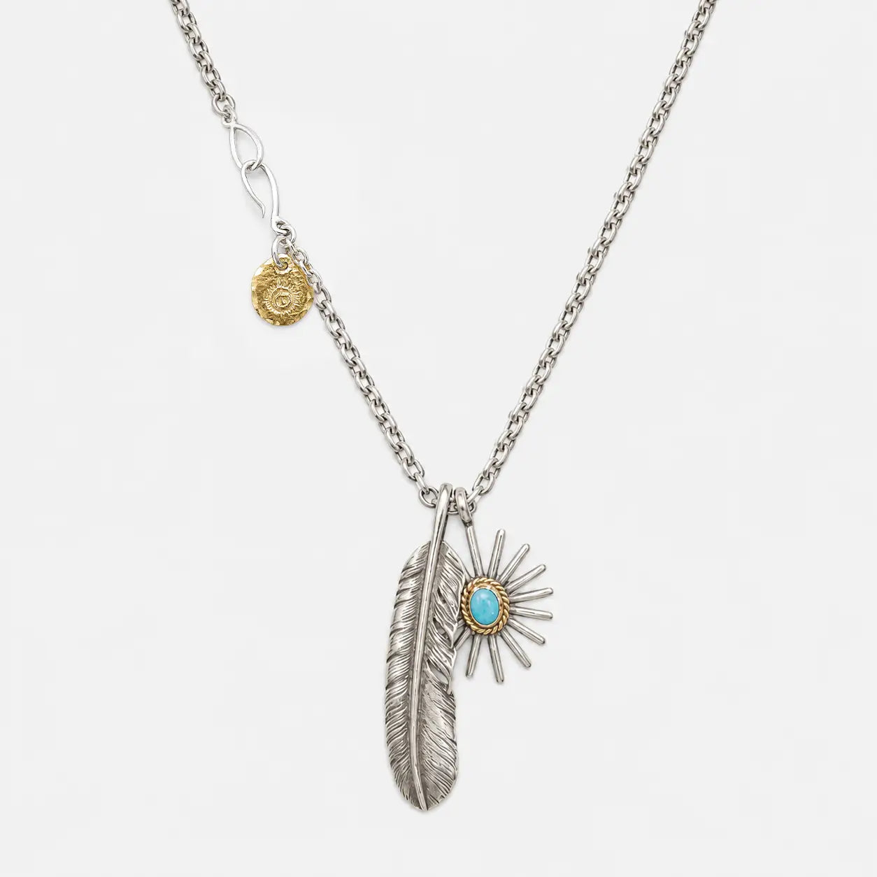 Goros Plain Feather With Sea Urchin Setup