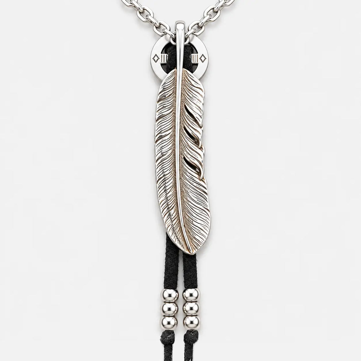 Goros Plain Feather With Silver Wheel Setup