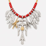 Goros Road Runner With Red Beads Leather Cord Setup