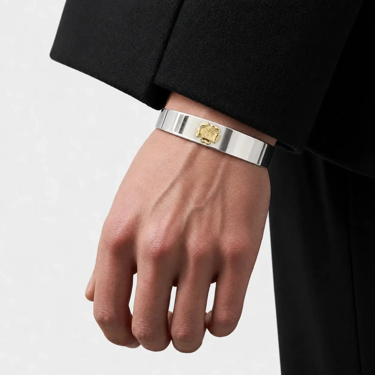 Goros Rose Bracelet-Silver And Gold