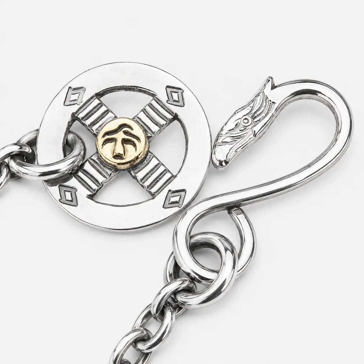 Goros Round Chain With Wheel