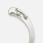 Goros Silver And Gold Face Bracelet