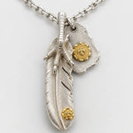 Goros Silver Claw Feather Setup With K18 Metal