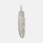 Goros Silver Feather-Facing Left