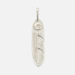 Goros Silver Feather-Facing Right