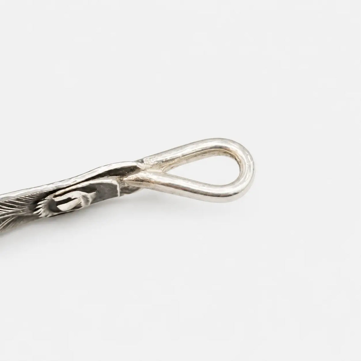 Goros Silver Feather-Facing Right