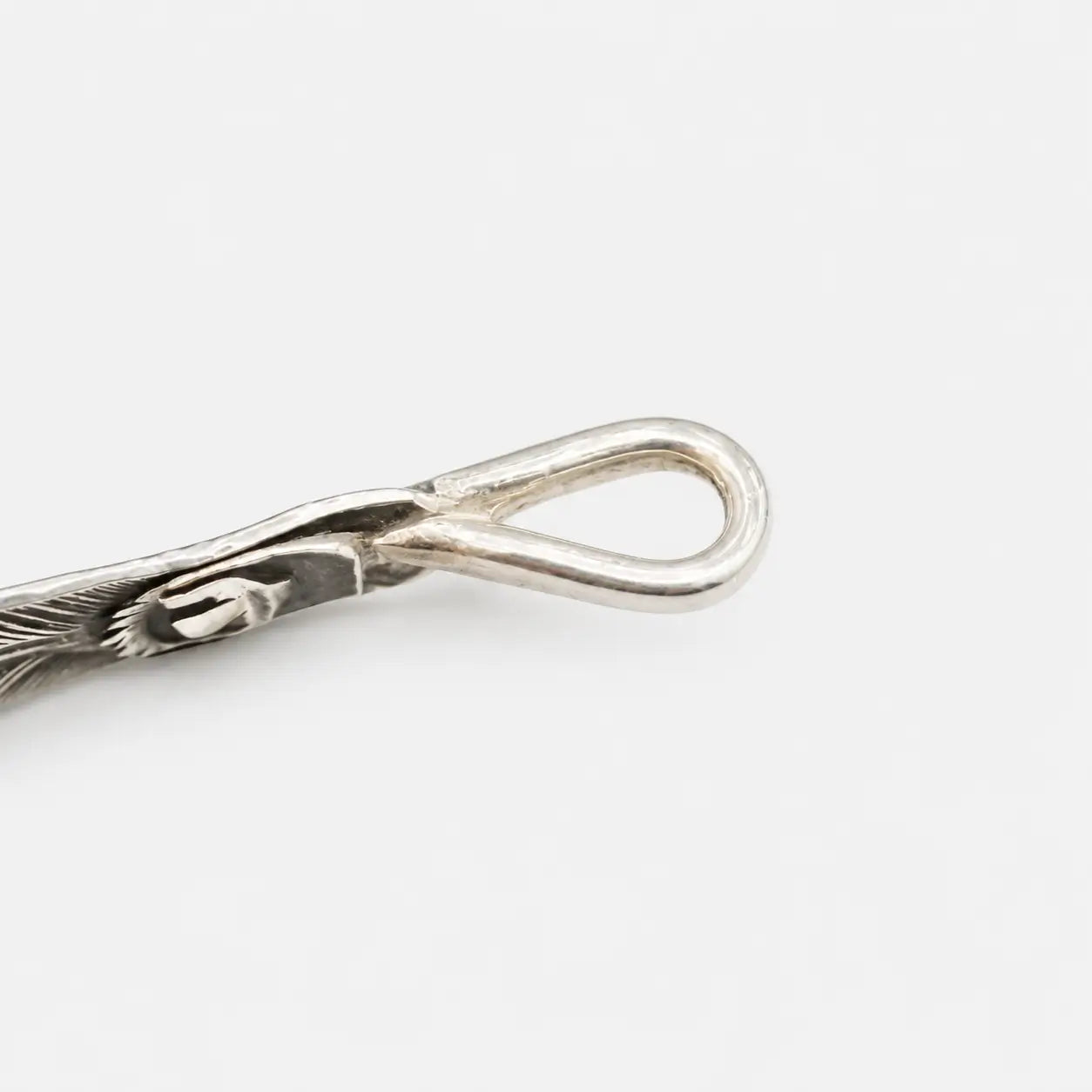 Goros Silver Feather-Facing Right