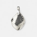 Goros Silver Heart Pendant-Facing Left