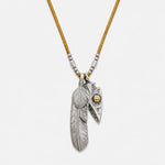 Goros Silver Top Feather & Arrowhead Setup