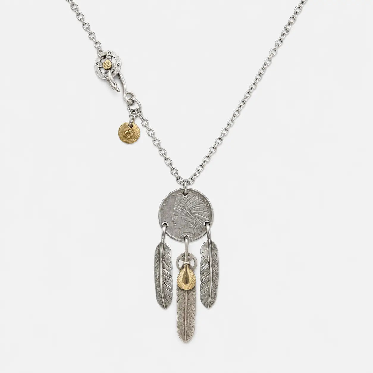Goros Three Hanging Feather Setup
