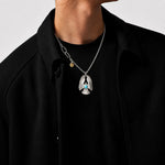 Goros Turquoise Eagle Pendant