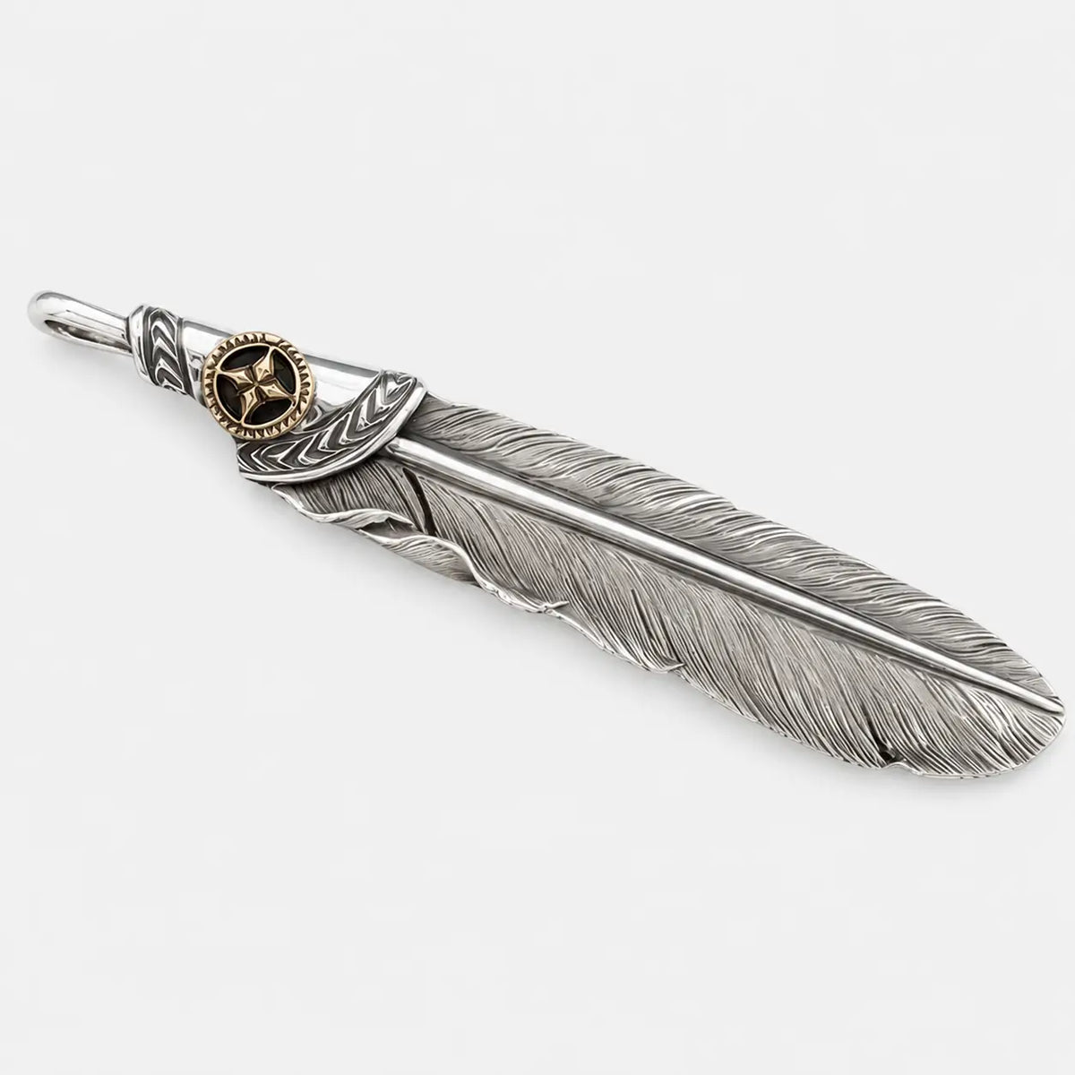 Horizon Blue K18 Sun Crest Feather