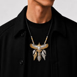 Horizon Blue Medium Eagle Pendant